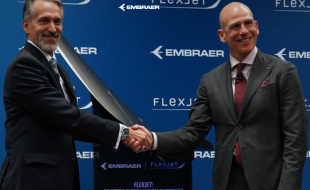 Embraer signs USD 1.4 billion business jet deal with Flexjet, which becomes the Praetor Fleet Launch Customer - Κεντρική Εικόνα