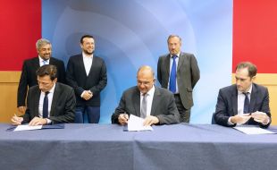 Thales Hellas and Thales Alenia Space sign MoU with Hellenic Space Agency covering future cooperation in space-based earth observation - Κεντρική Εικόνα