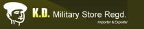 K. D. Military Store - Logo