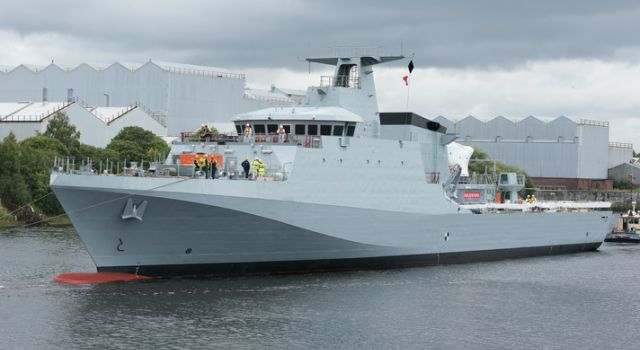defence_minister_announces_acceptance_of_royal_navys_new_offshore_patrol_vessel_forth_bae_systems