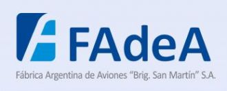 Fabrica Argentina de Aviones "Brig. San Martin S.A." FADEA S.A. - Logo