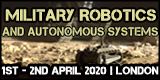 Military Robotics and Autonomous Systems 2020, 1-2 April, London, UK - Κεντρική Εικόνα